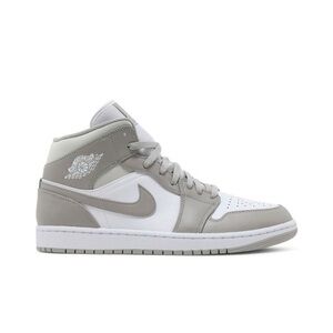 Grey and white Nike Air Jordan 1 Mid trainers size 8 men’s / 9.5 women’s
